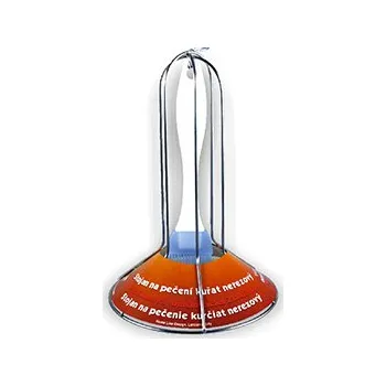 Příslušenství pro gril Stojan na pečení kuřat CHICKEN BBQ + mašlovačka zdarma