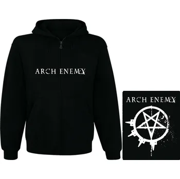 Pánská mikina mikina s kapucí a zipem Arch Enemy - Pure Fucking Metal