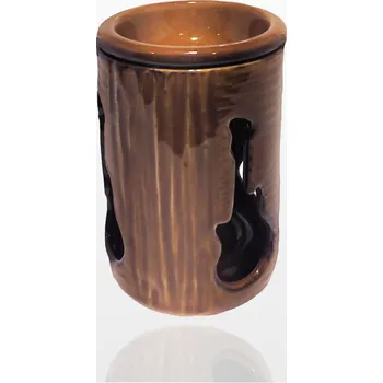 Aromalampa REVAL CERAMIC hnědá - pro vonné vosky Scented Cubes