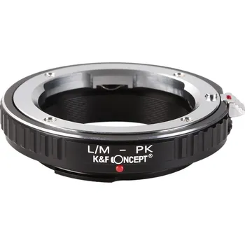 Adaptér K&F Concept z objektivu Leica M na Pentax (Umožní nasadit objektiv s bajonetem Leica M na fotoaparáty Pentax PK)
