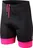 Etape Junior dětské kalhoty  s vložkou černé/růžové, 128-134