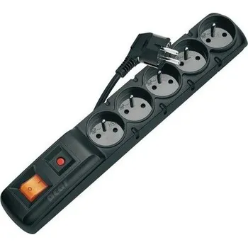 EMOS P53871 černá 5 zástrček 1,5 m