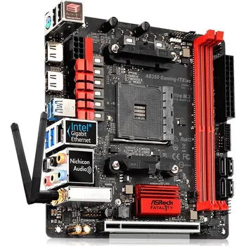 Asrock Fatal1ty AB350 Gaming-ITX/ac Základní deska Asrock Fatal1ty AB350 Gaming-ITX/ac
