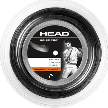 Struna na výplet tenisové rakety HEAD SONIC PRO (200m) - doprava zdarma 1.3mm černá