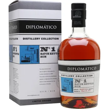 Diplomático Distillery Collection No. 1 Batch Kettle Rum 47% 0,7 l