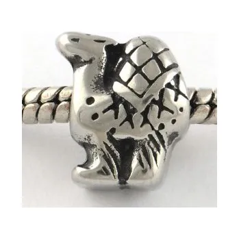 Materiál na výrobu šperku Korálek velbloud chirurgická ocel (1 ks)