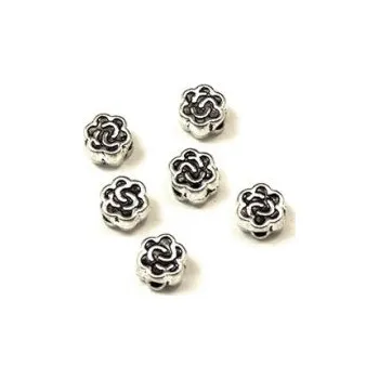 Dětské navlékací korálky Kovové korálky TI70 (6ks)