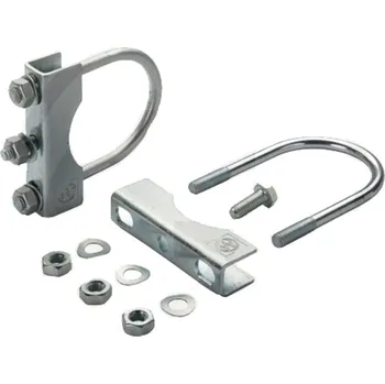 Sada svěrací spony s mechanickým upínáním pro opěrná kola 2 ks pro průměr trubky 60 mm