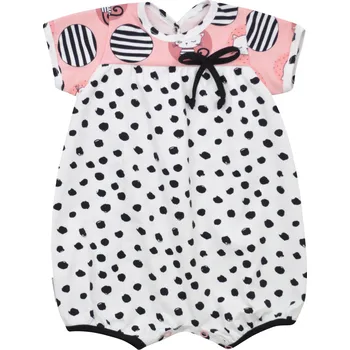 Kojenecký overall dívčí bavlněný letní overal