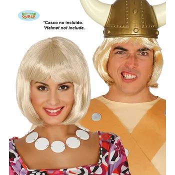 Paruka Guirca Fiestas Španělsko Superstar blond