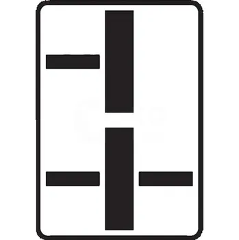 Dopravní značka Dopravní značka E2d - Tvar dvou křižovatek