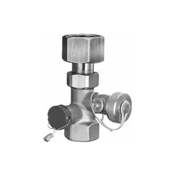 rozdělovač topení MK ventil DN20 - 3/4" se zajištěním