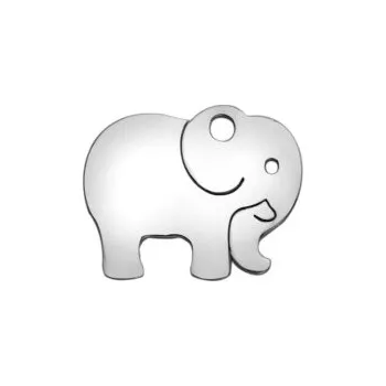 Přívěsek Přívěsek slon 14x11mm chirurgická ocel