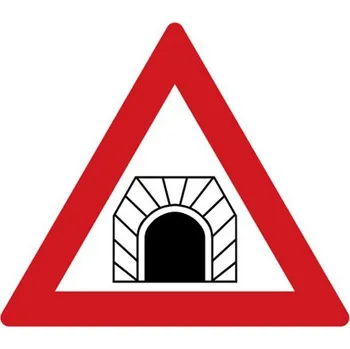 Dopravní značení Dopravní značka A21 - Pozor, tunel