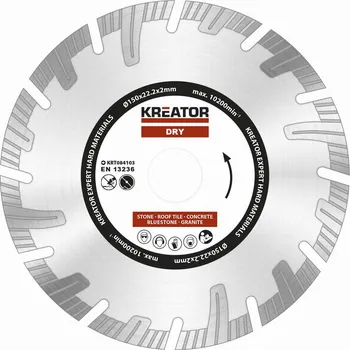 Řezný kotouč Kreator Expert KRT084103 diamantový kotouč segmentový 150 mm