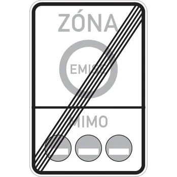 Dopravní značka Dopravní značka IZ7b - Emisní zóna
