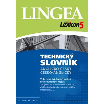 Slovník Lexicon5: Technický slovník Anglicko-český, Česko-anglický