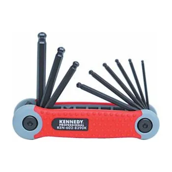 Šroubovák Palcové imbusy s kuličkou 9 dílná sada imbusů v palcových "americ