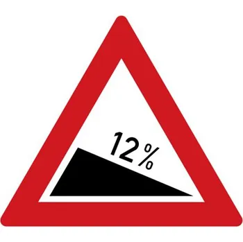 Dopravní značka Dopravní značka - Nebezpečné klesání