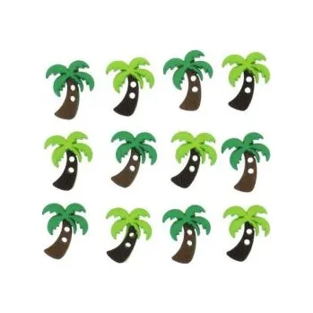 Náramek Ozdobné knoflíky Sew Cute Palm Trees