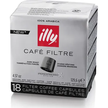 Illy Iper Coffee Dark 18 ks