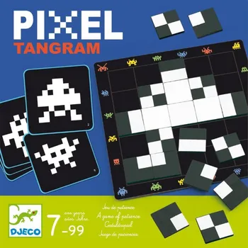 Desková hra Djeco Pixel Tangram