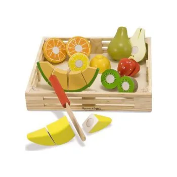 Dětská kuchyňka MELISSA & DOUG - KUCHYŇSKÝ SET ZE DŘEVA - KRÁJENÍ