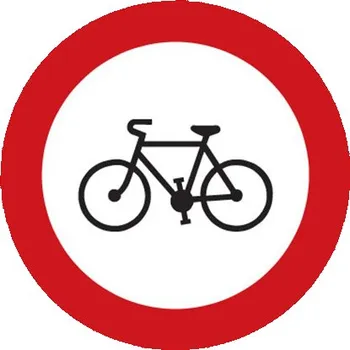 Dopravní značka Dopravní značka B8 - Zákaz vjezdu jízdních kol