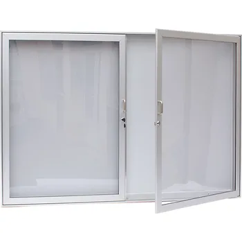 Informační Vitrína Delux Dvoukřídlá Oboustranná