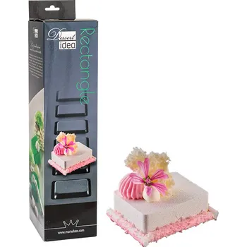 Forma na odlévání Formy na dezerty s vytlačovátkem 6 ks forma/3 formy+vytlačovač