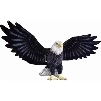 plyšák Plyšový orel s roztaženými křídly