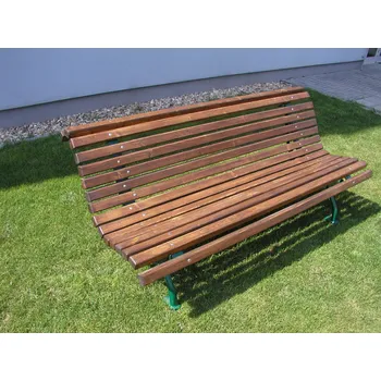 Zahradní lavice Baroko lavice černá