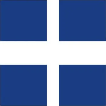 Dopravní značka Plavební znak E10a - Plavidlo pluje po vedlejší vodní cestě