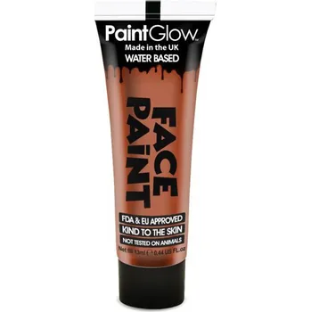 Speciální výtvarná barva Barva na obličej 13 ml - tmavě oranžová