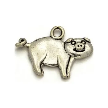 Přívěsek prasátko 23x18mm