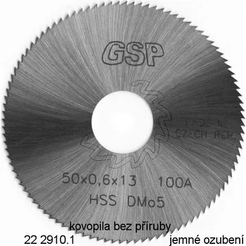 Pilový kotouč Pilový kotouč na kov 50x0,30x13 HSS bez příruby