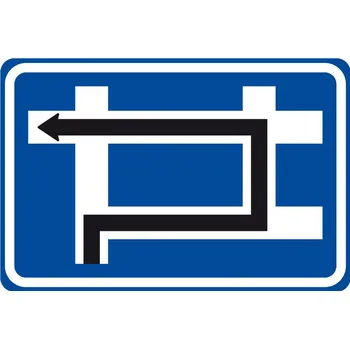 Dopravní značka Dopravní značka IS9e - Návěst před křižovatkou