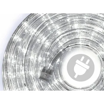 Vánoční osvětlení Nexos Trading LED světelný kabel 20 m 480 diod studená bílá 