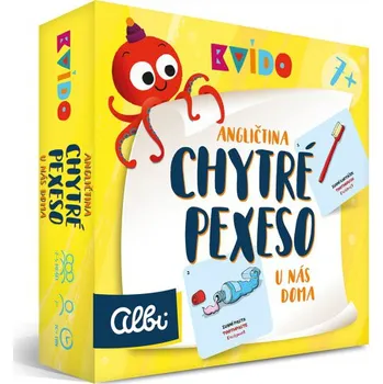 Pexeso Albi Kvído Chytré pexeso u nás doma