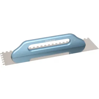 Zednické hladítko Kubala Hladítko nerezové 130x480 mm zub 10x10 /0411/