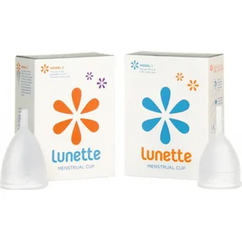 Menstruační kalíšek Recenze Lunette Menstruační kalíšek model 1 čirý