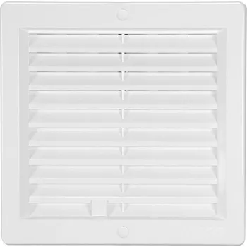 Stavební výplň Haco Větrací mřížka VM 200x200 UB bílá - 205