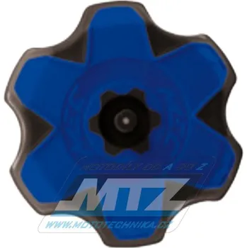 Palivový systém pro motocykl Víčko nádrže MEC modro-černé Yamaha YZF250+400+426+450 +WRF400+426 +YZ125+250 + Kawasaki KXF250