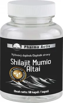 Přírodní produkt Pharma Activ Shilajit Mumio Altai 60 cps.