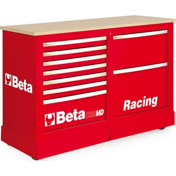 VOZÍK NÁŘAĎOVÝ C39 TYP RACING MD-MODEL 3900/C39MDR ČERVENÁ (Speciální nářaďový vozík, typ Racing MD)