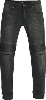 Moto kalhoty Pando Moto Karl Devil černé