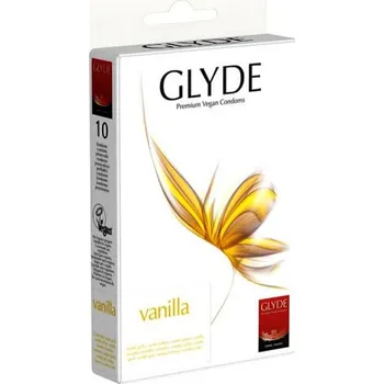 Kondom Glyde kondomy Vanilla 10 ks