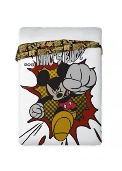 Přehoz na lůžko Faro myšák Mickey 160 x 200 cm