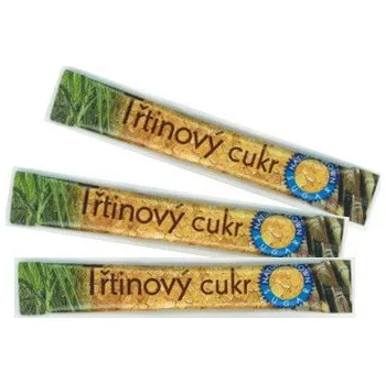 Cukr cukr třtinový roličky 4g, 450 ks