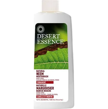 Ústní voda Desert Essence Ústní voda Neem skořice 480 ml